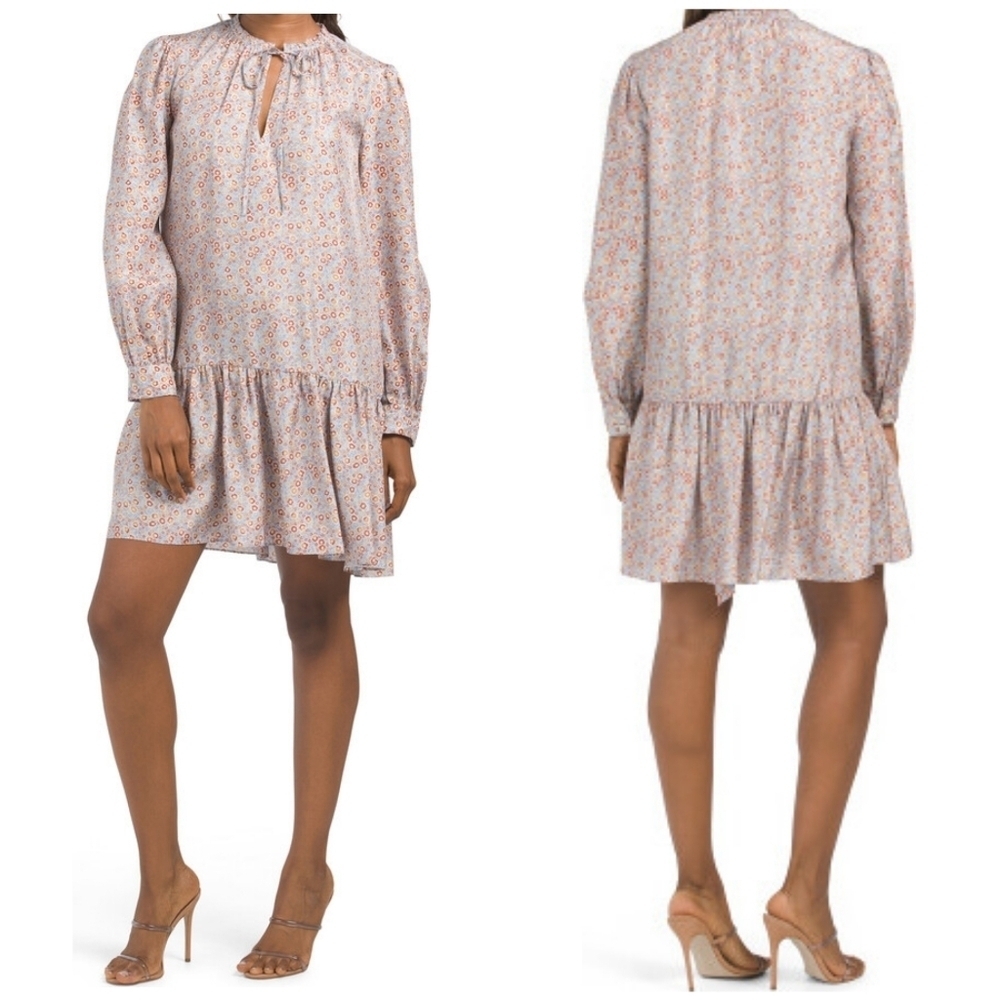 Rebecca Taylor Silk Fleur Dress